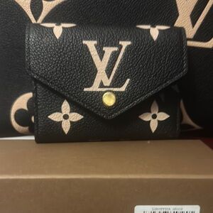 Louis Vuitton Black Monogram Wallet